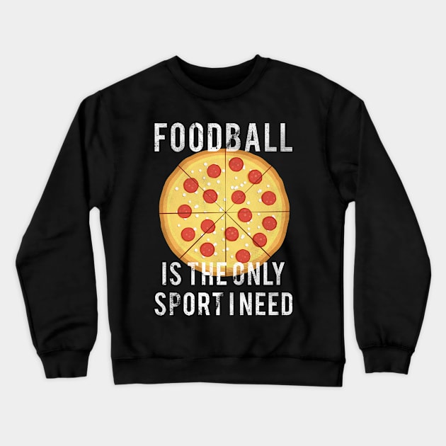 Foodball Crewneck Sweatshirt by LateralArt